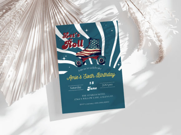Download Roller Skating Party Invitation | Roller - Party invitation Collection