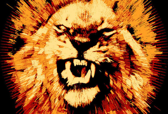 Download Roaring Lion Illustration Design - Roaring lion Collection