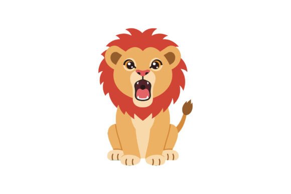 Download A Roaring Lion with a Vibrant Mane in a - Roaring lion Collection