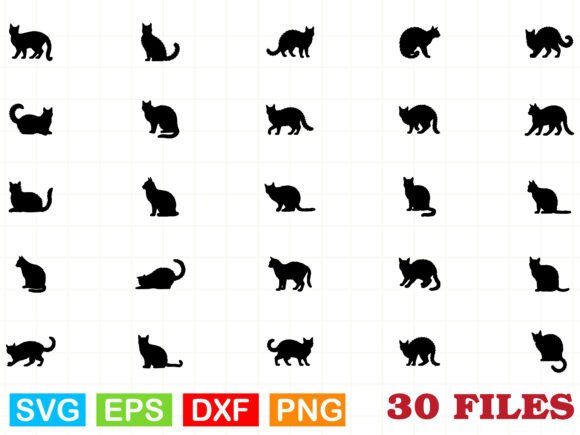 Download Ragdoll Cat Silhouette Svg Bundle - Premium Resources