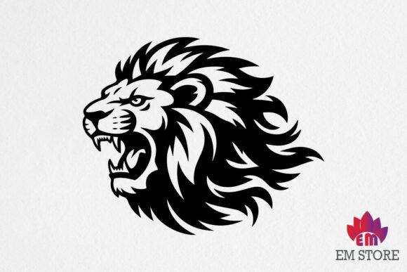 Download Roaring Lion Head SVG Lion Svg, Lion PNG - Roaring lion Collection
