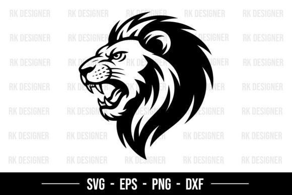 Download * Roaring Lion Head SVG Lion Svg * - Roaring lion Collection