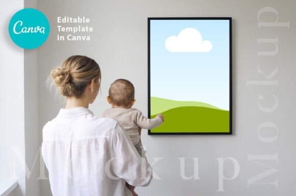 Download Nursery Interior Frame Mockup for Wall - Nursery interior frame mockup Collection
