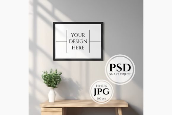 Download Landscape Frame Mockup, Wall Art Mockup - Landscape Collection