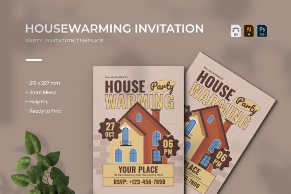 Download Housewarming - Party Invitation - Party invitation Collection