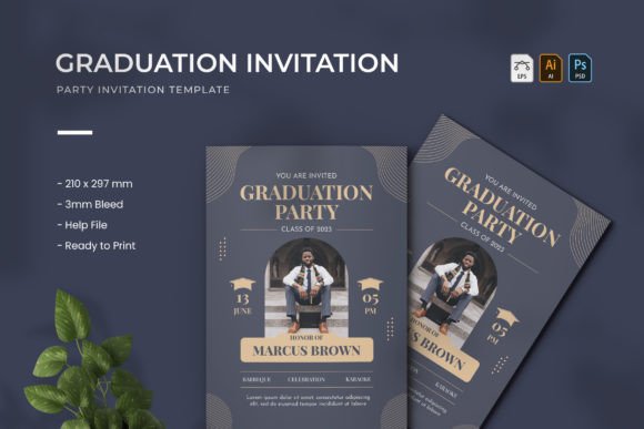 Download Graduation - Party Invitation - Party invitation Collection