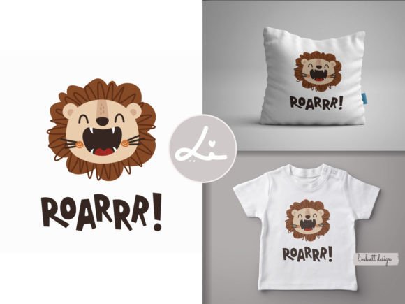 Download Cute Lion Head Vector Illustration - Lion head vector Collection